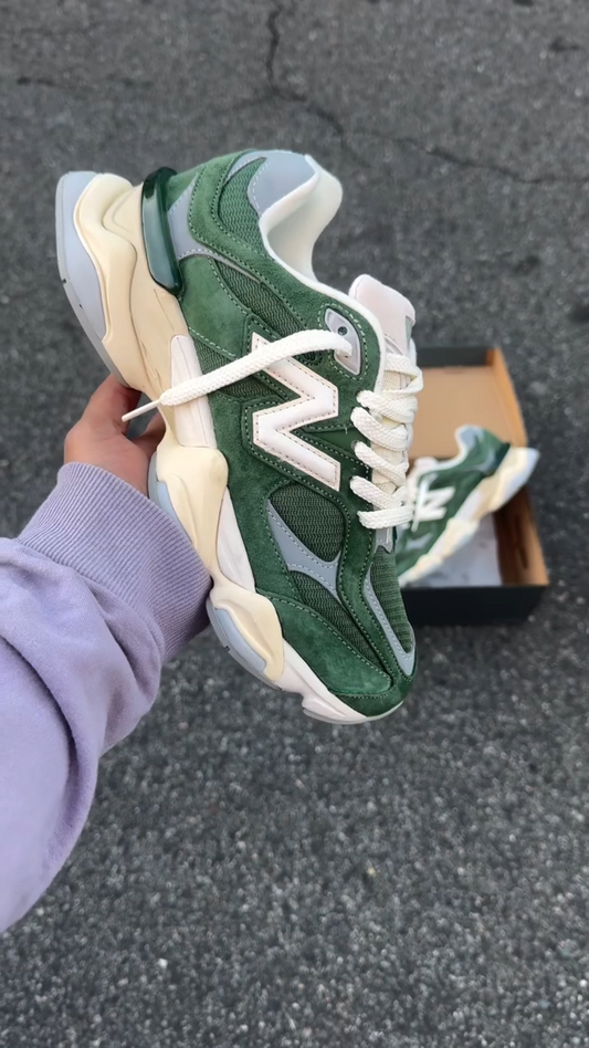 Πράσινα σουέτ casual αθλητικά παπούτσια