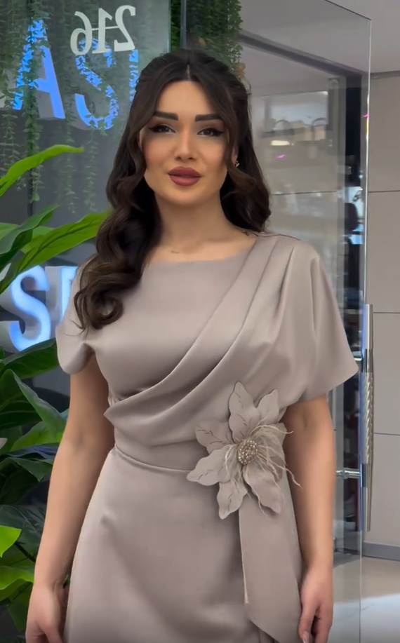 🌼Κομψό σέξι φόρεμα με λουλούδια για γυναίκες