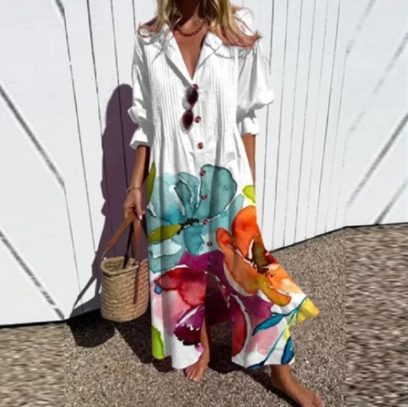 Vestido boho para o verão