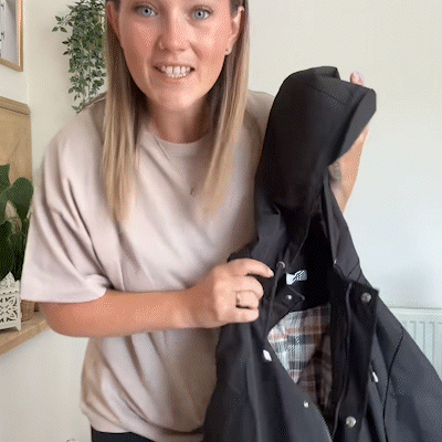 🍂Φθινοπωρινές Εκπτώσεις 49% 💗🧥Απολύτως Αδιάβροχο Γυναικείο Μπουφάν με Καρό 🍃