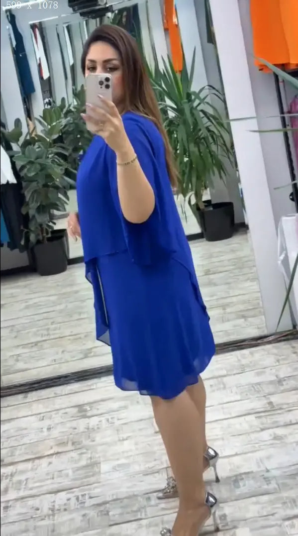 Νέο μοντέρνο φόρεμα, κλασικό σχέδιο, κομψό και απλό