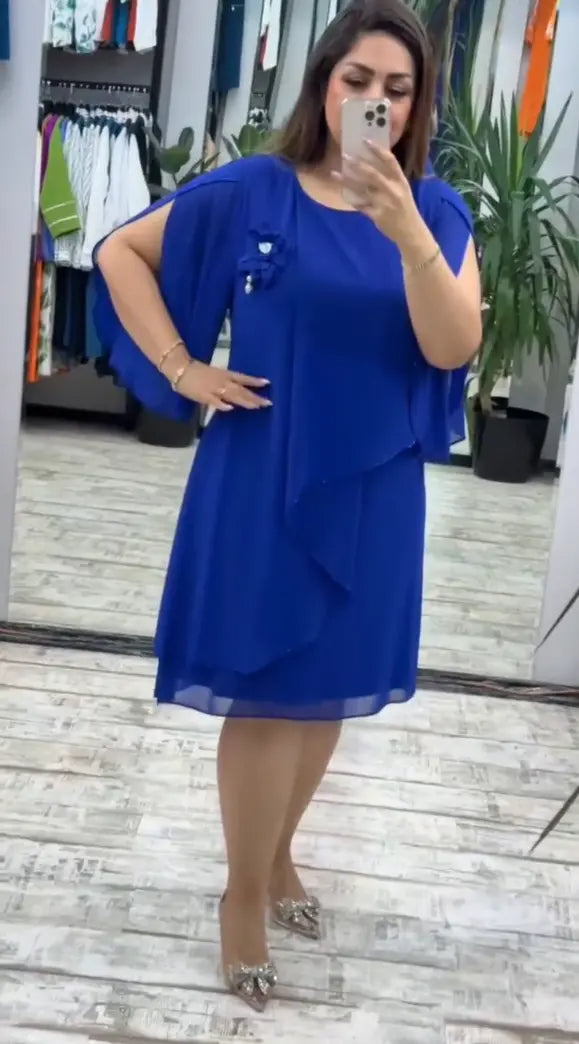 Νέο μοντέρνο φόρεμα, κλασικό σχέδιο, κομψό και απλό