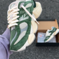 Πράσινα σουέτ casual αθλητικά παπούτσια