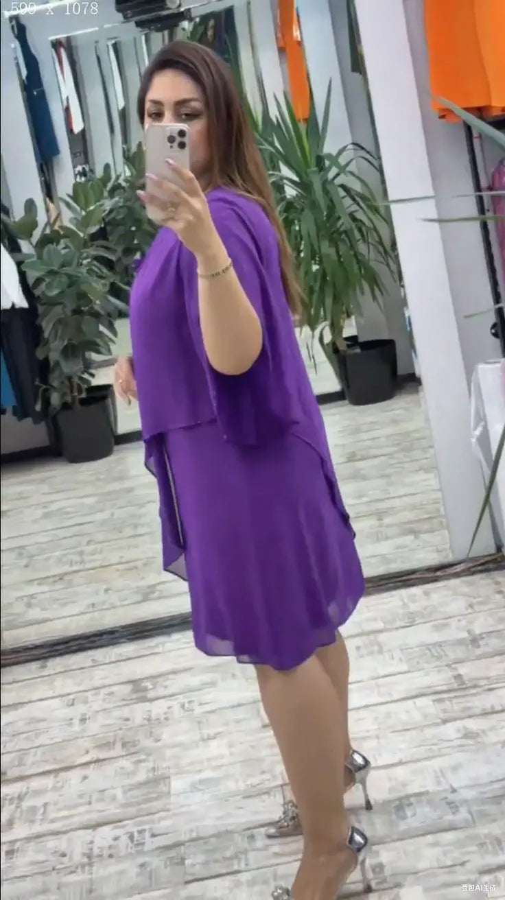 Νέο μοντέρνο φόρεμα, κλασικό σχέδιο, κομψό και απλό