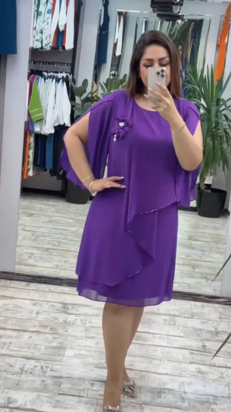 Νέο μοντέρνο φόρεμα, κλασικό σχέδιο, κομψό και απλό