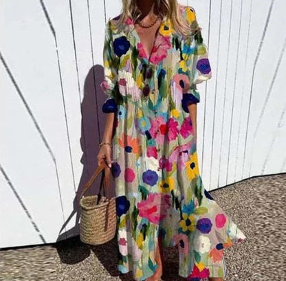 Vestido boho para o verão