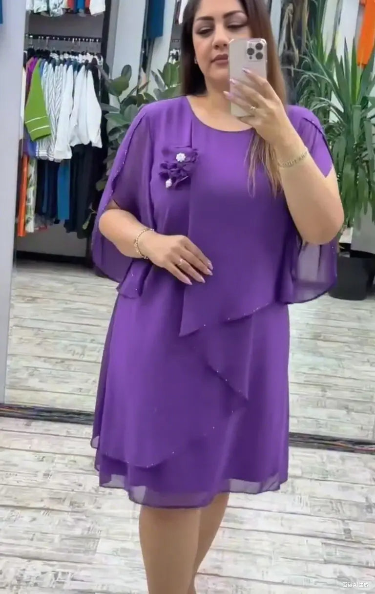 Νέο μοντέρνο φόρεμα, κλασικό σχέδιο, κομψό και απλό